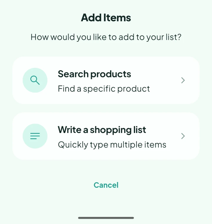 Ways to add something to your shop