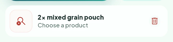 An ingredient that needs a product