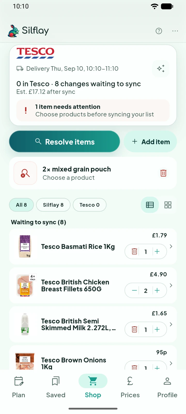 The products for your next shop