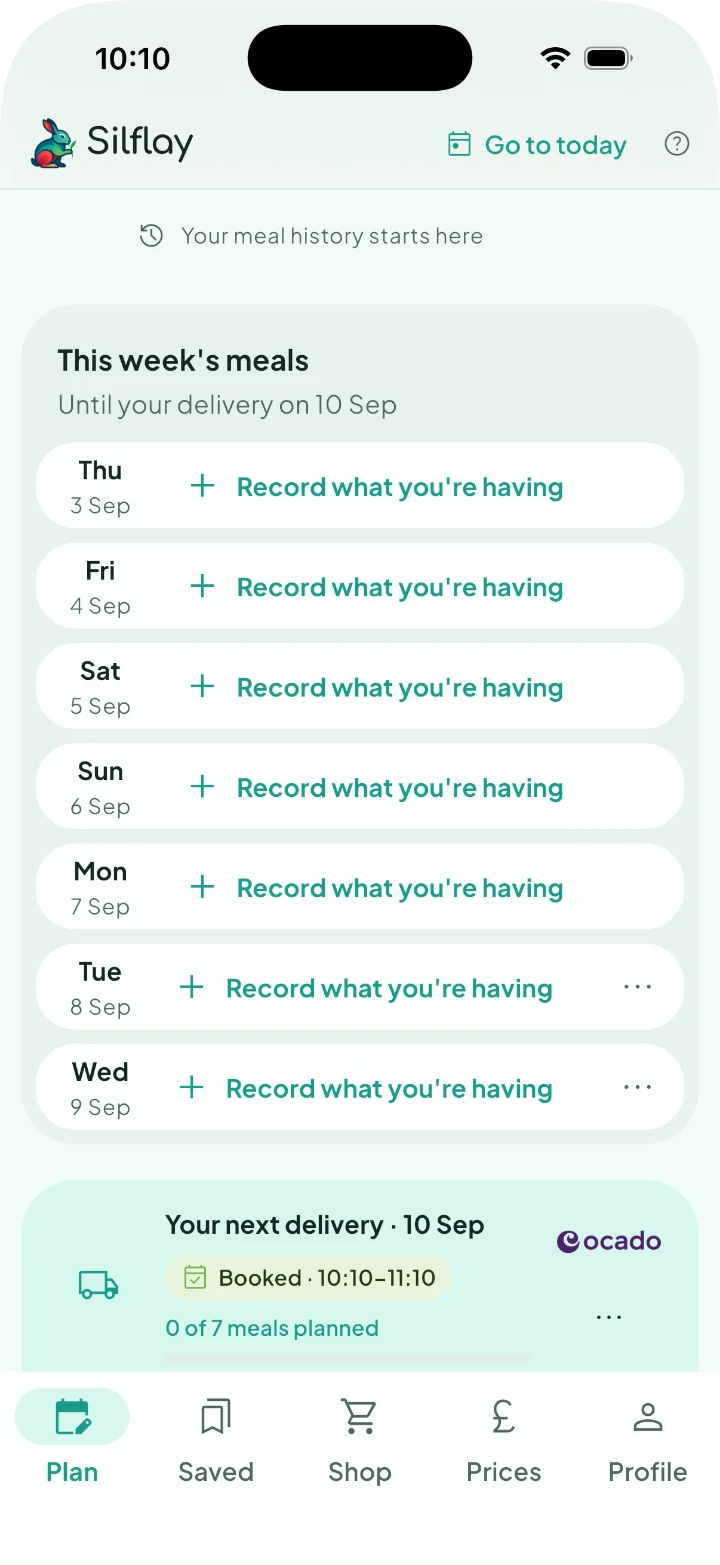 The next shop on the meal timeline